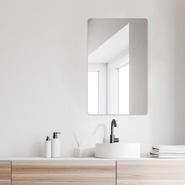 비욘드퍼니싱 고급형 욕실 인테리어 화장대 거울 프로젝트 사각 600x800